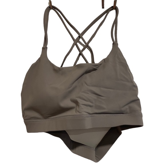 🌟5 for $10🌟Gray Crossback Padded Large Sports Bra NWOT - Picture 2 of 12